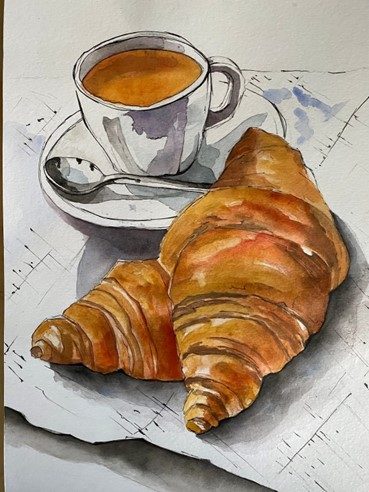 Art Audrey croissants